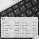 Rapoo 9000M Wireless Mini Keyboard